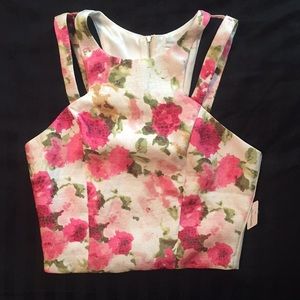 Floral Crop Top